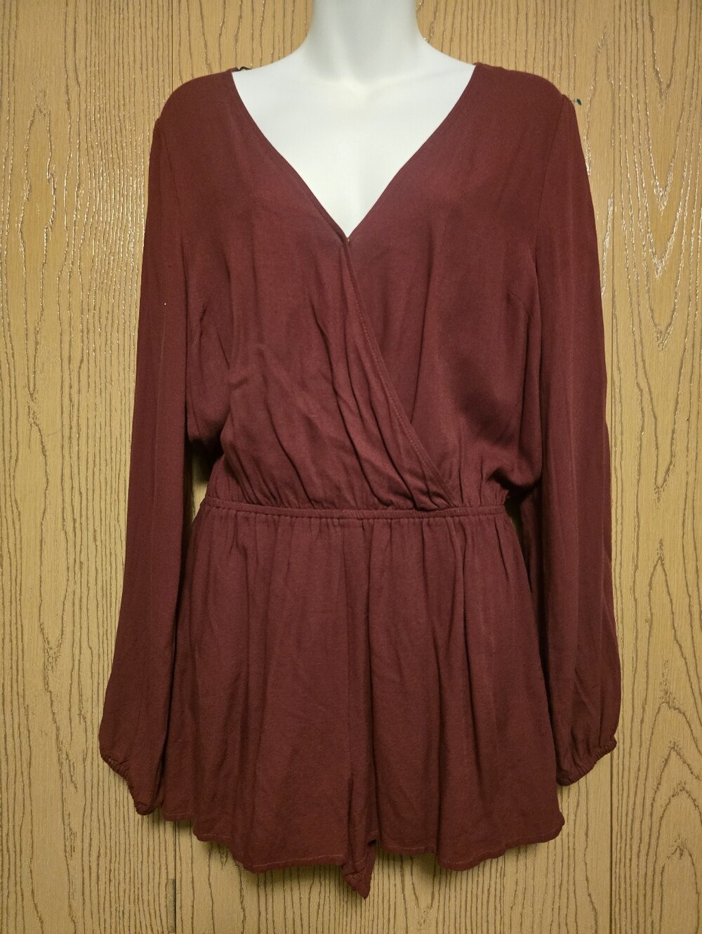 Forever 21 Long Sleeve Romper L